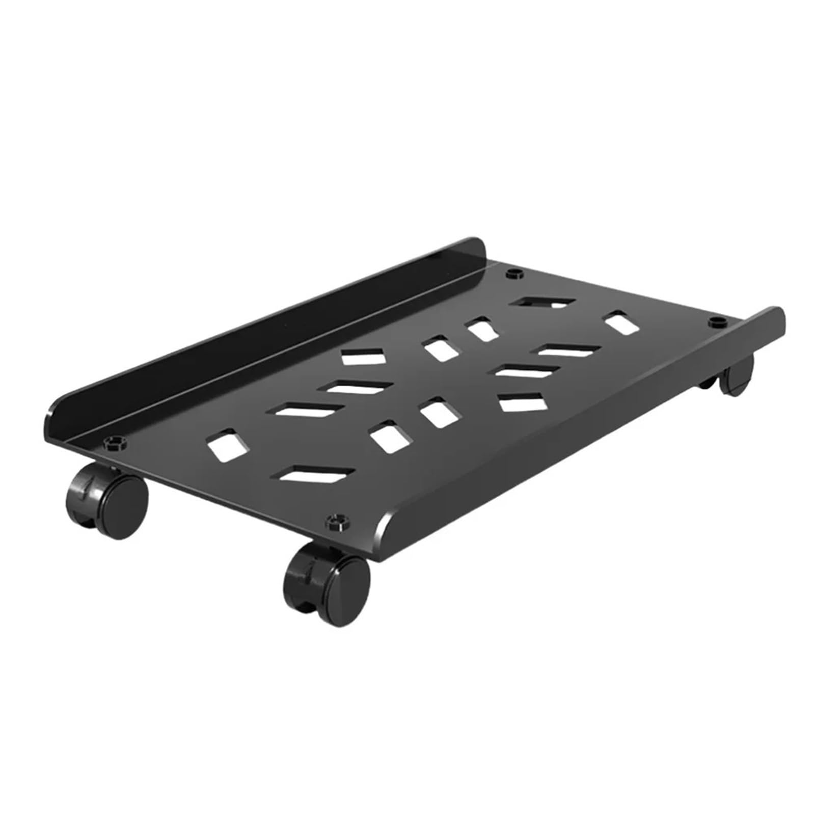 Support PC tour d'ordinateur en acier blanc haut de gamme pour aménagement de bureau