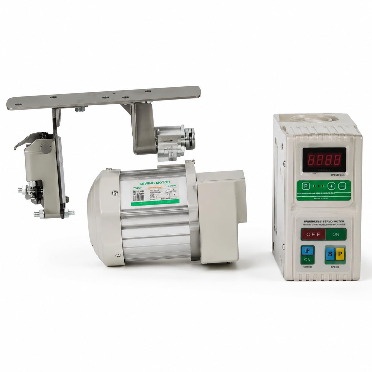 Nähmaschinenmotor Servomotor 750W 220V EU bürstenlos für Industrie