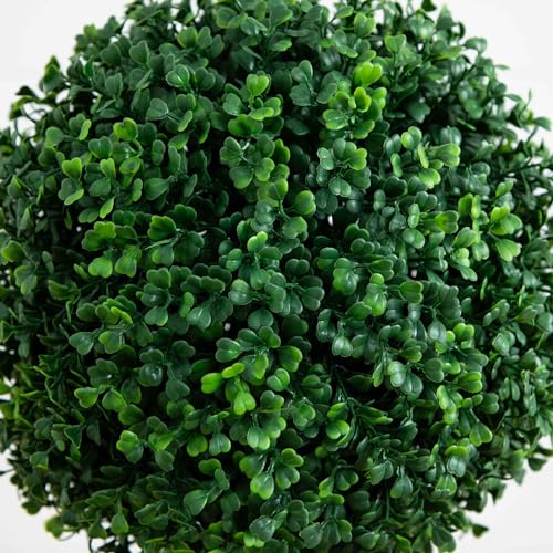Image of Nearly Natural 4ft. Artificial Triple Ball Boxwood Topiary Tree (Indoor /Outdoor)