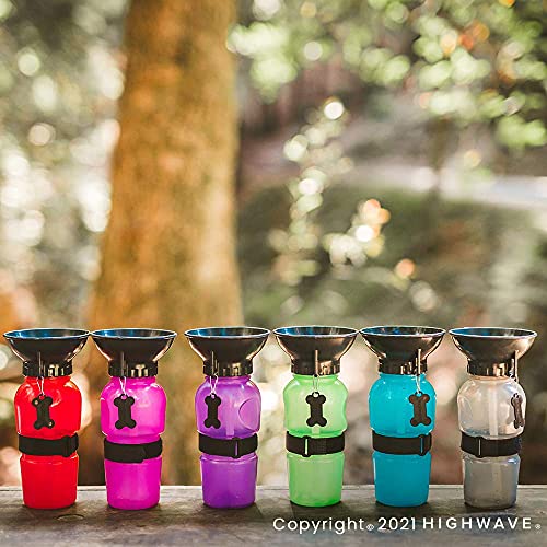 Highwave AutoDogMug Portable Dog Water Bottle, 20 oz — view 4