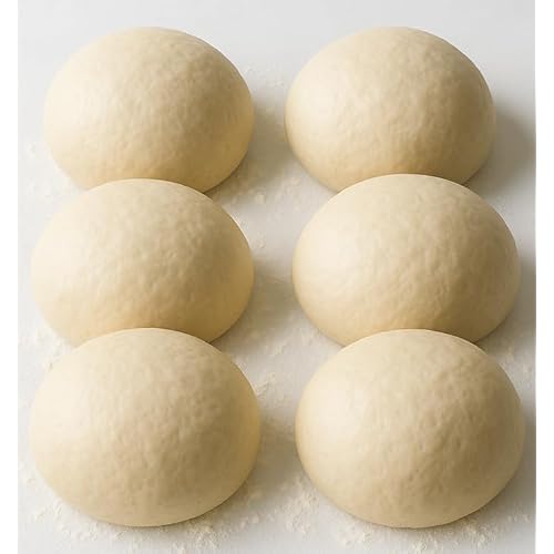 Authentic imported Italian Pizza Dough – Made Fresh | Non-GMO, Glyphosate-Free (10-1.25lb.-Balls)