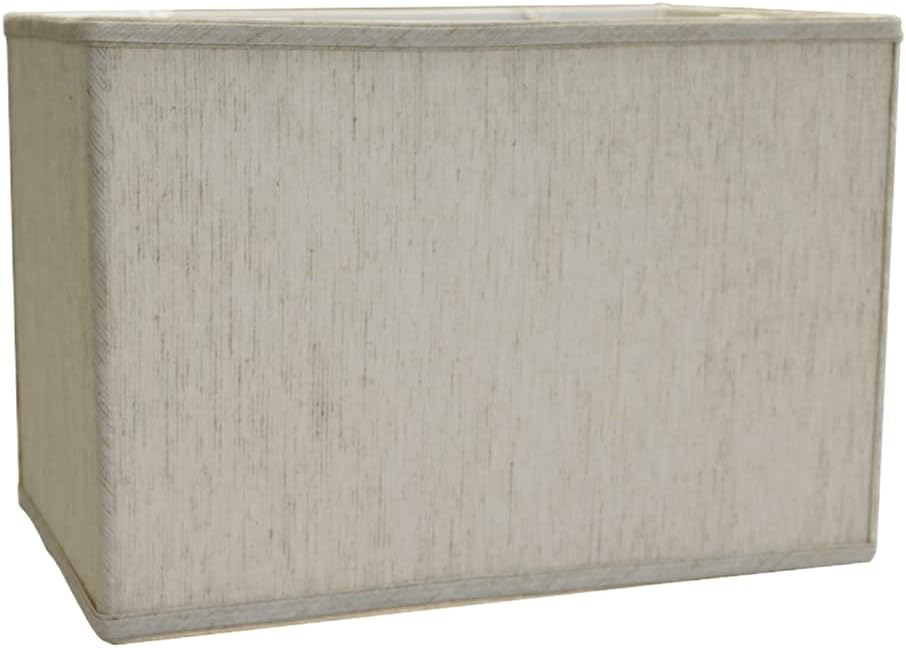 Softback Black Rectangular Drum Lampshade (16x10) (16x10) x 11