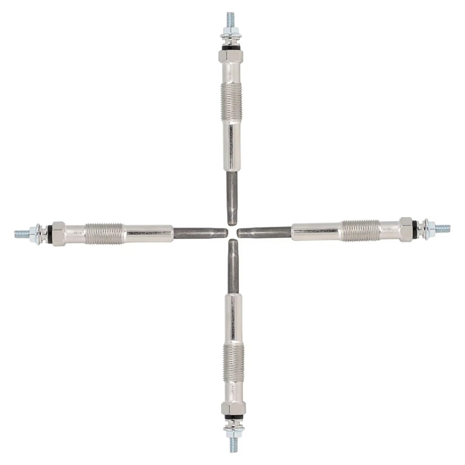 Set di candelette di preriscaldamento Diesel di Ricambio OE 7700100558 0250202035 per Clio MK2 1998 1999 2000 2001 2002 2003 2004 2005, 4 Pezzi