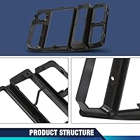 Vista 8 de PIT66 Panel de Remate de Marco de Radio de Salpicadero Compatible con Geo Tracker/Suzuki Sidekick 1992-1995