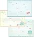 One Jade Lane - Butterfly Recipe Cards, (Set of 42 Cards) Double Sided, 3 Designs, 14 of Each Design.