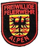  Freiwillige Feuerwehr Alpen - Ärmelabzeichen - Abzeichen - Aufnäher - Patch