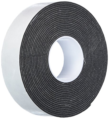 Image of 3M 4466B Black Foam Tape, 1 inch Width x 5yd Length (1 roll)