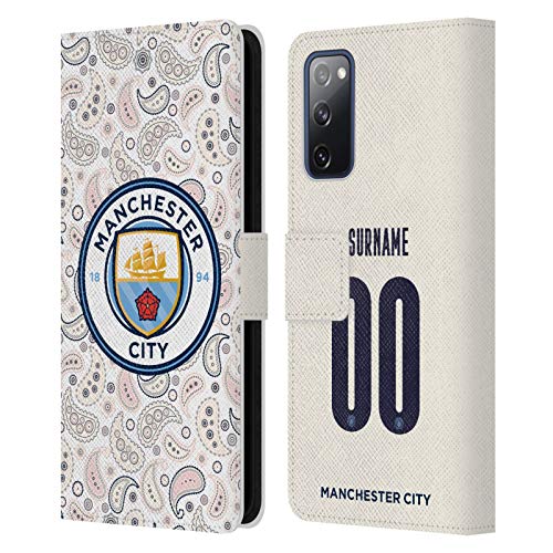 Coque Samsung S20 FE portefeuille Manchester City protection intégrale en cuir