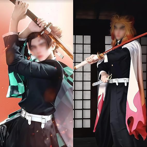 Image of squishy Sword Holder, White Leather Belt Mount for Katana and Sword Display, Suitable for Cosplay, Medieval Reenactment, Stage Performance