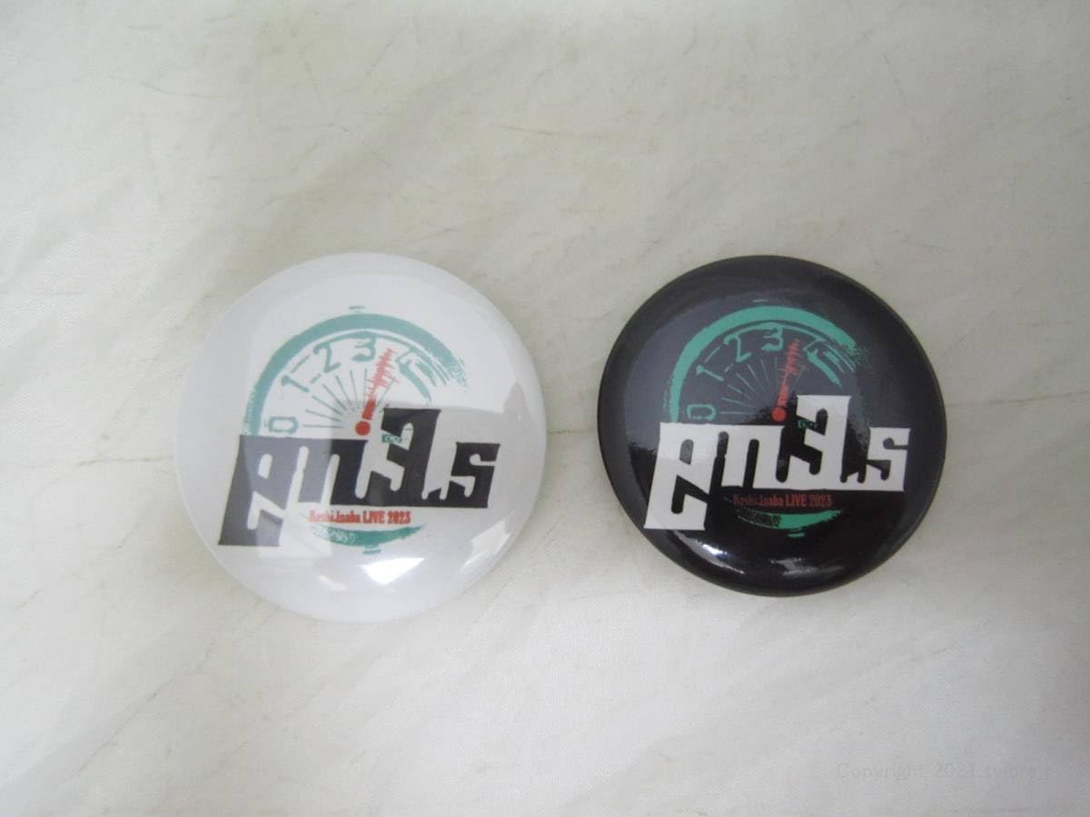 Amazon.co.jp: Koshi Inaba en3.5 缶バッジ en 2種セット 横浜アリーナ  