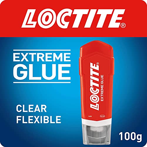 Black Friday - 40% OFF Loctite 2504117 Extreme Glue Gel, All-Purpose Clear Glue, Fast-Acting Clear Glue for Wood, Metal, Stone, Glass, and Rubber, Transparent, 1 x 100 g