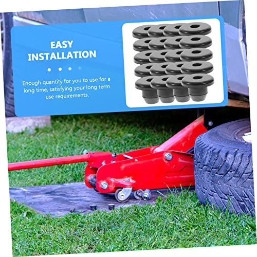 Image of SUPVOX Rubber Floor Jack Oil Plug 20Pcs Set for Hydraulic Floor Jack Oil Filling and Sealing Durable Replacement Bottle Plug