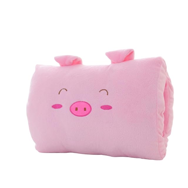Elnwnnkc Uso De Viaje Almohada para Abrazar Calentador Manos Compañero Brazo Dormir En La Oficina Invierno…