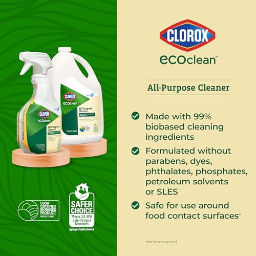 Image of CLOROX CloroxPro EcoClean All-Purpose Cleaner Spray Bottle, 32 Fluid Ounces (Pack of 2)