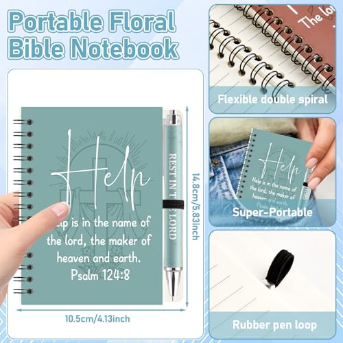 Bible spiral notebooks bulk pack de 12 diarios de oración y regalos religiosos 2