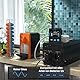 EDECOA Wechselrichter 2500w Reiner Sinus Spannungswandler 12v 230v LCD 2X USB und Fernbedienung wandler 2500w und kurzfristige Spitze 5000w Inverter
