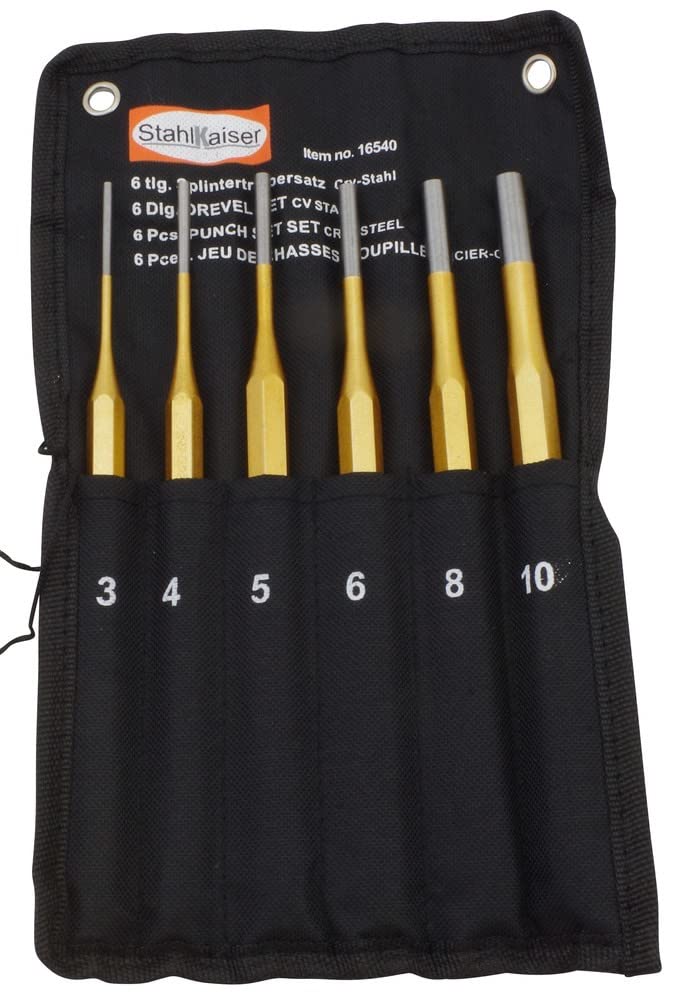 VIGOR Splinttreiber Set XXL - 3-teilig Für Schwere Arbeiten An Achsen Und Bolzen