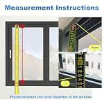 Adjustable Window Exhaust Fan Drilling-Free Installation 17.7-19.7 Inch - Image 4