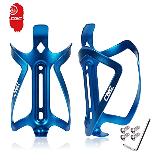 CNC Portabotellas para Bicicleta 2-Pack Azul miniatura 3