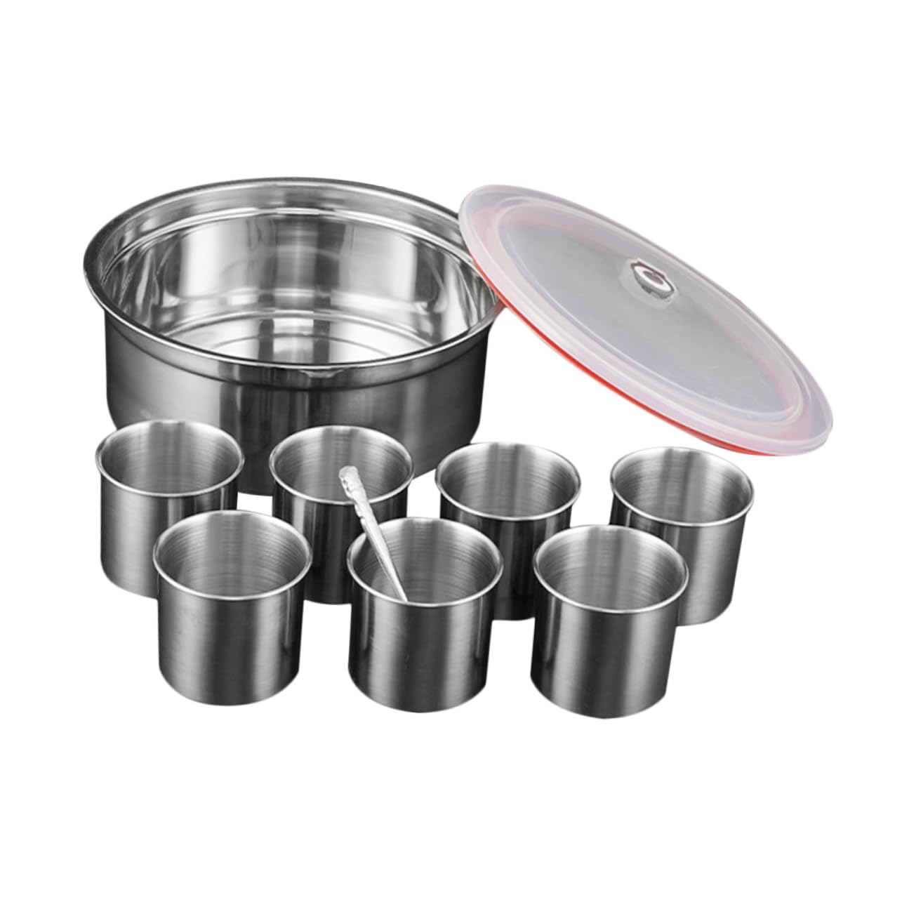 1 Ensemble Boîte à Épices Acier Inoxydable pour Cuisine Récipient à Condiments pour Maison Restaurants Rangement Décoration