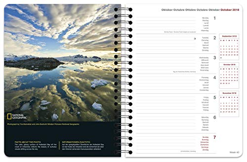 2018 National Geographic Landscapes Deluxe Diary