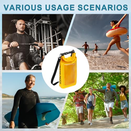 Sac étanche imperméable PATIKIL pour protéger votre smartphone en bateau - 7