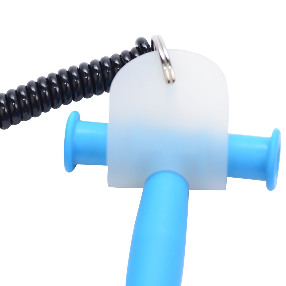 Springz Chewy Holder Aqua with Natural Strap