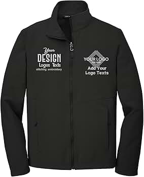 INK STITCH Men J901 Custom Embroidery Logo Texts Collective