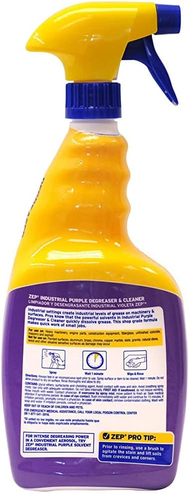 Plexon Microfiber Cloth & Instant Carpet Spot Remover Spray (32 Oz + 1 Gallon Refill) - Stain Remover For Pet Stains, Grease, Wine
