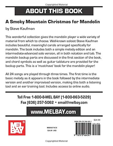 A Smoky Mountain Christmas for Mandolin