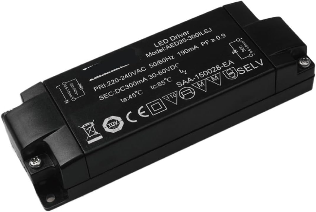 25W12V Constant Voltage Drive Power Supply AED25-12VLSJ Light Strip Light with Power Supply LED Bathroom Mirror Light Mirror