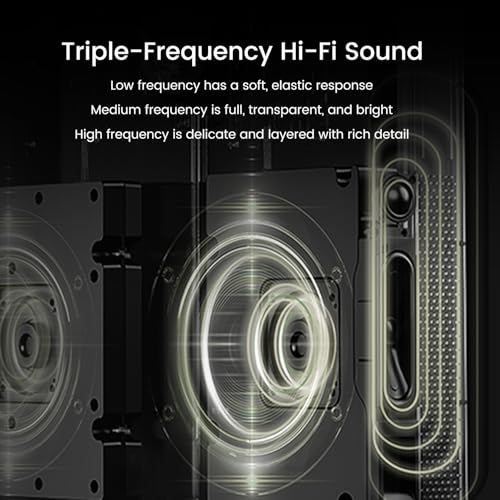 MorningBlues Gallery T2 30" 2K Digital Picture Frame with 2.1 Hi-Fi Bluetooth Speaker, Paper-Like Anti‑Glare Display & Dynamic Lyrics – High‑Fidelity Audio & Art for Home Decor, Wall/Tabletop — view 4