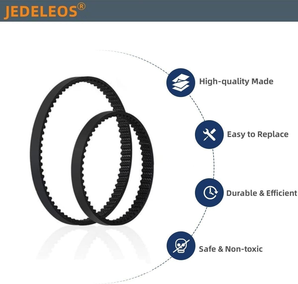 Amazon.com: JEDELEOS Replacement Belts for Shark APEX LZ600 LZ601