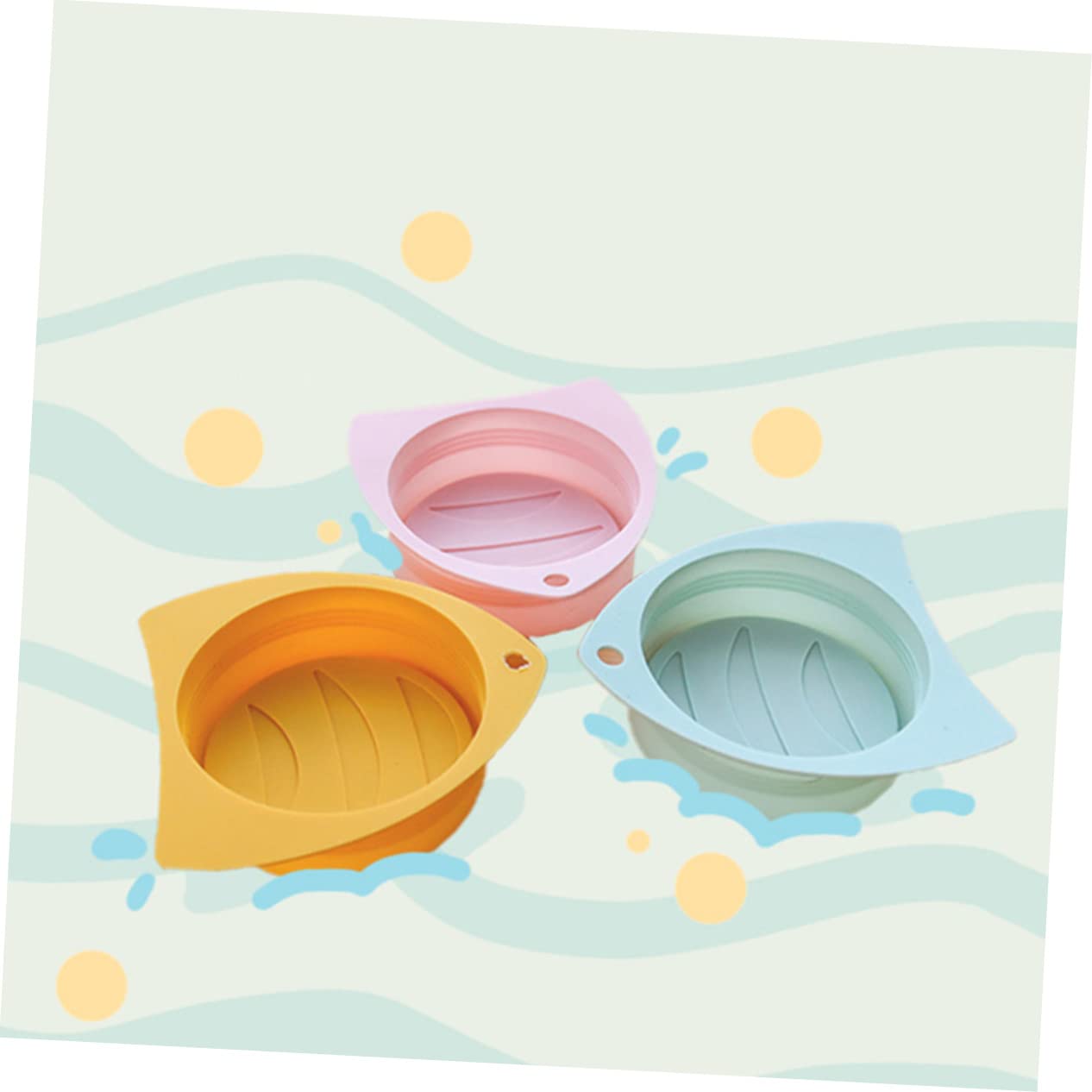 TIDTALEO Pet Can Sealing Lid Set Easy to Use and Silicone Pet Food Storage Can Lid Cover for Freshness