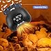 Gulfmew 1 Pack Chicken Coop Heater 200W with Lighting and Temperature Control Chicken Heating Lamp with Digital Display 5Ft Cable Brooder Heater for Reptiles, Remote not Include