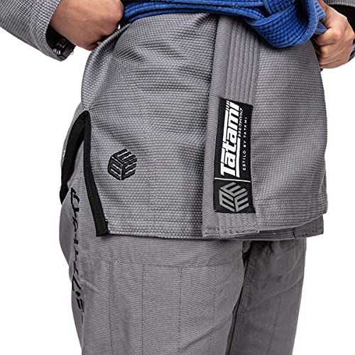Tatami Fightwear EST-LABEL-WMN-BKGY Women'S Estilo Black Label Bjj Gi thumb #7