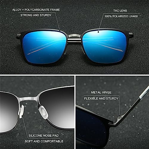 CGZWFERA-Polarized Sunglasses Men UV400 Sunglasses Retro Sun Glasses For Men Anti-glare Driver's Oculos2
