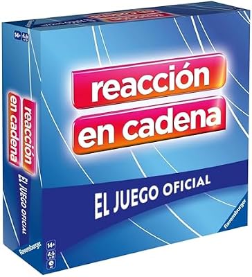 Ravensburger - Juego De Cartas Reacción En Cadena | Juegos De Mesa 14 Años O Más | 4-10 Jugadores | Juego De Mesa Adulto | Regalos Originales | Regalo Navidad