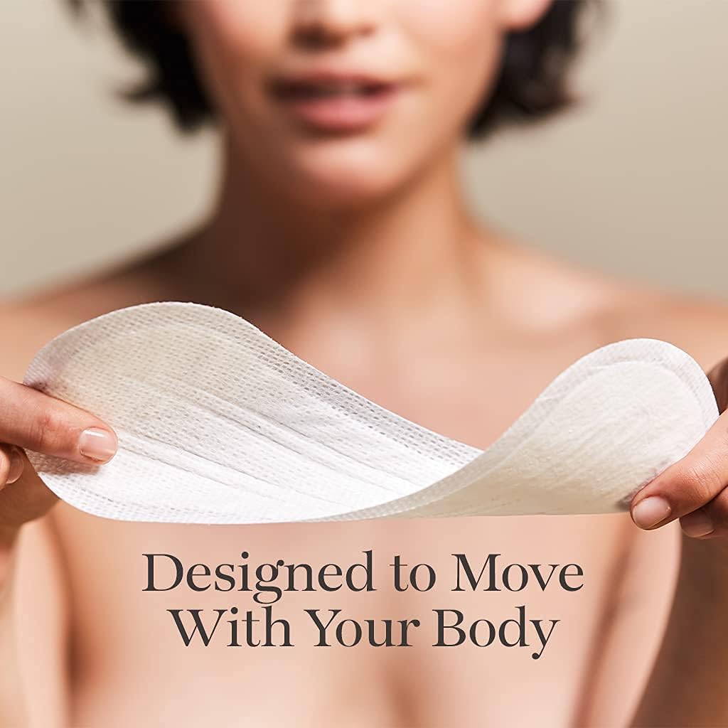 Cora Ultra Thin Organic Cotton Topsheet Women's Panty Liners | Breathable Thin Period Pads for Leak Protection | 3X More Absorbent | Unscented, Light Absorbency (42 Count) : Clothing, Shoes & Jewelry