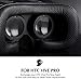 KIWI design Face Cushion for HTC Vive, Foam Pad Eye Pad Replacement for HTC Vive 3 Packs 18mm/12mm/6mm with Lens Cleaning Kit