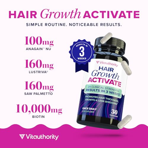 Vitauthority Lustriva Women's Hair Supplement