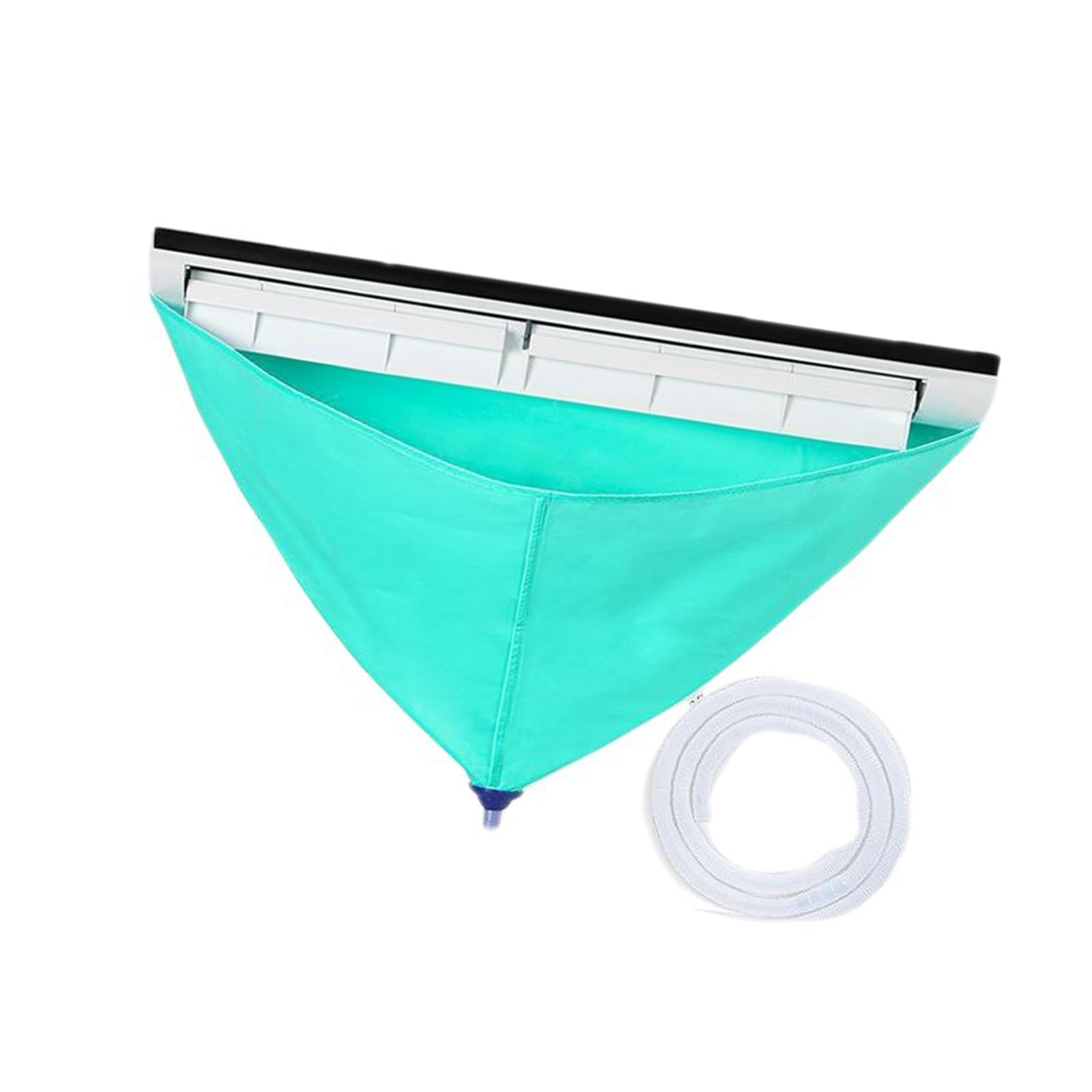 Sac De Lavage étanche Pour Climatiseur Split Mural - PVC Avec Tuyau De Vidange - Protection Murale Pendant Le Nettoyage