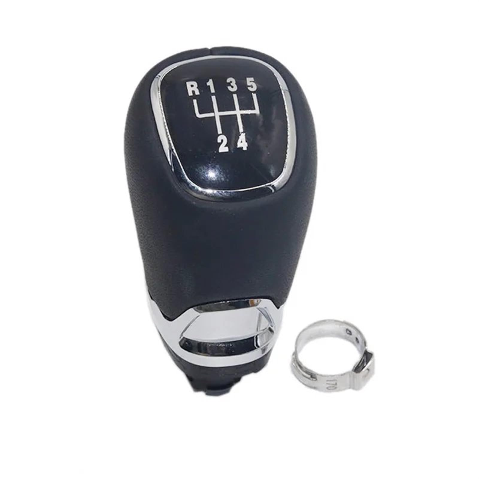 Hsukiho 5 Speed Car Shift Knob Cover For Skoda For Fabia Iii 3 Nj (2014-2019) 5/6 Speed Manual Gear Shift Knob Head Gear Cover Shift Lever Stick(5 Speed)