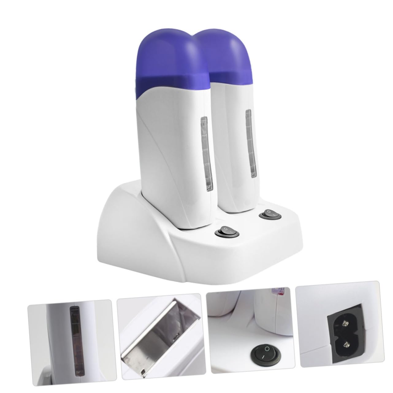 1set Seater Waxing Machine for Body Eyebrow Hot Melt Warmer for Professional Personal Use