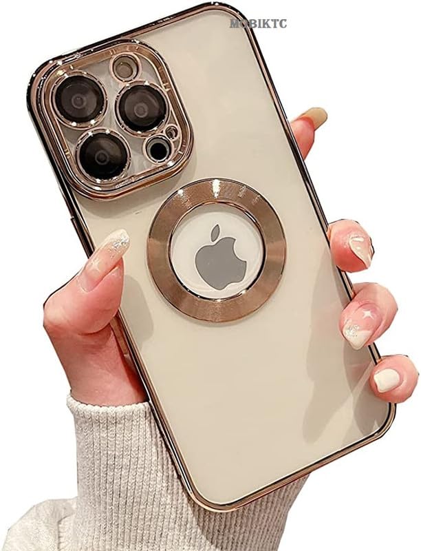 OTAO BackCover PremiumHD+ for iPhone 11 Pro Max Case with Camera Lens Protector, Soft Clear Back Cover, Luxury for iPhone 11 Pro Max Phone Cases (iPhone 11 Pro Max) (Gold) (B0D9HV7KC8) Amazon Price History, Amazon Price Tracker