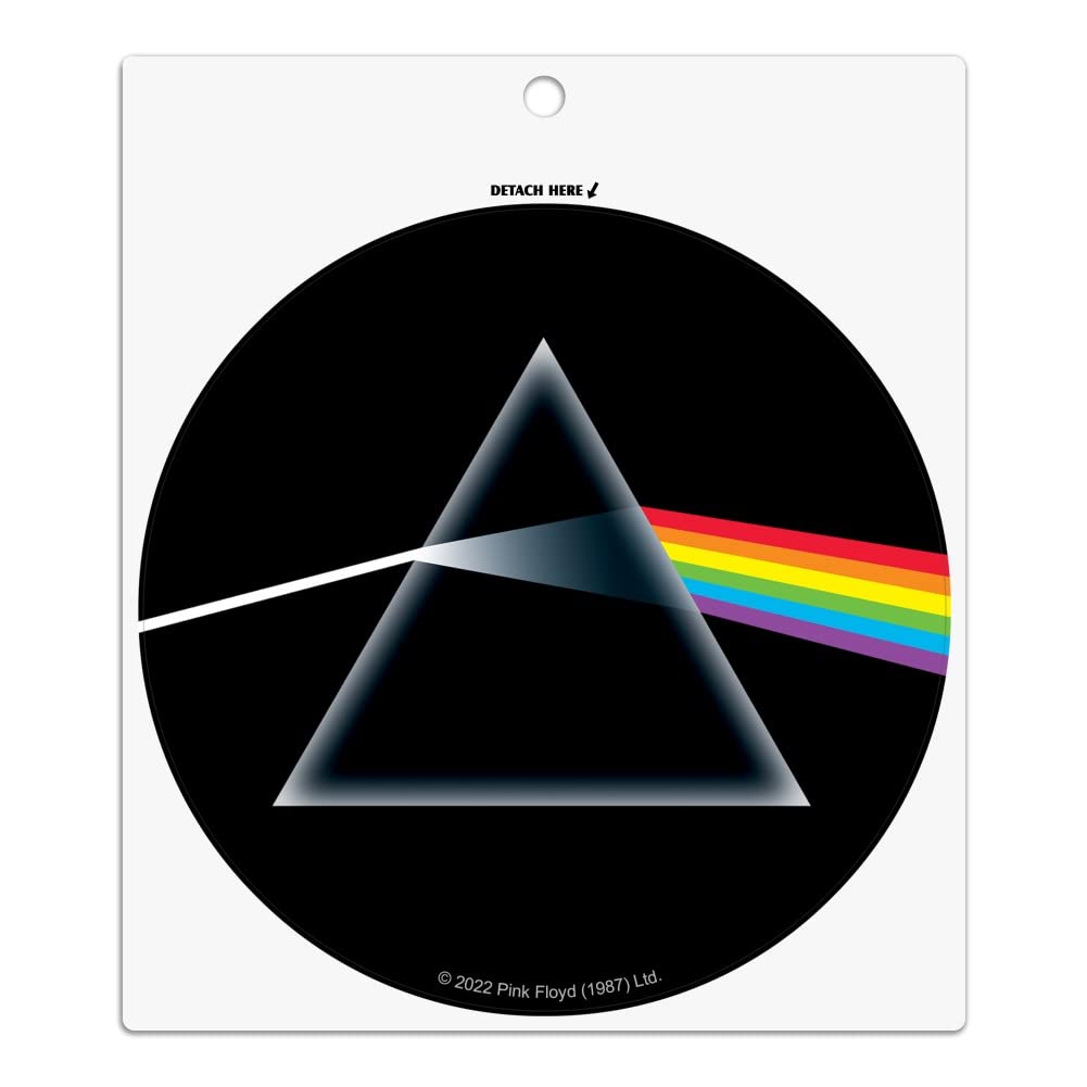 GRAPHICS & MORE Pink Floyd Dark Side Automotive Car Refrigerator Locker Vinyl Circle Magnet