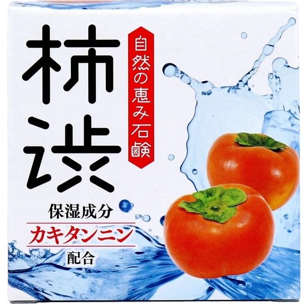 Savon au tanin de kaki purifiant qui élimine les odeurs de transpiration