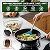 HOTEC 446°F Heat Resistant Silicone Kitchen Utensils, Cooking Utensil Set, Spatula Set, BPA Free, Kitchen Gadgets, Utensils Holder, Dishwasher Safe, 14pcs Multicolor #5