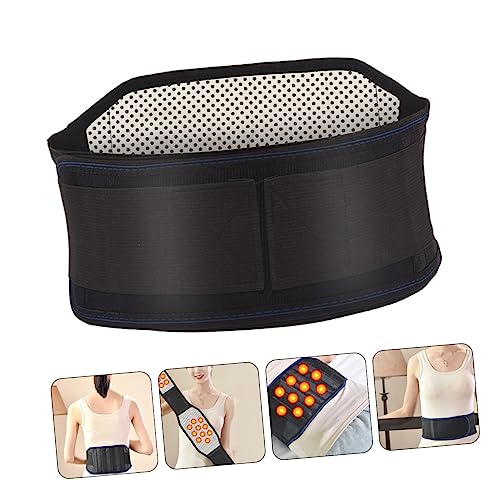Faja lumbar auto calentable ajustable 100x8x1cm miniatura 3