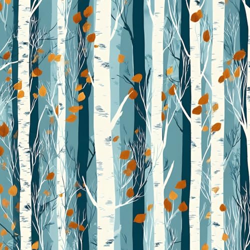 ǎ 60cm x 300cm  ̖؂ƃIW̗t`ꂽH̐X̃p^[ @\ h/h~/h HI N  ӂ܎ Ƌ  DIY OK